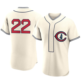 Authentic Bill Buckner Men's Chicago Cubs 2022 Field Of Dreams Jersey - Cream