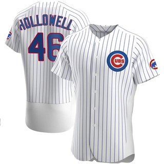 Authentic Gavin Hollowell Men's Chicago Cubs Home Jersey - White