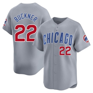 Limited Bill Buckner Youth Chicago Cubs Road Jersey - Gray