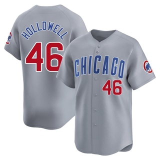 Limited Gavin Hollowell Youth Chicago Cubs Road Jersey - Gray