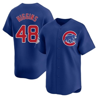 Limited P.J. Higgins Men's Chicago Cubs Alternate Jersey - Royal