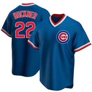 Replica Bill Buckner Youth Chicago Cubs Road Cooperstown Collection Jersey - Royal