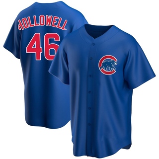 Replica Gavin Hollowell Men's Chicago Cubs Alternate Jersey - Royal